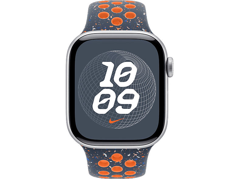 Apple 42 mm Nike Sportarmband, Blue Flame, M/L
