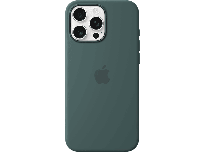 Apple Silicone Case met MagSafe voor iPhone 16 Pro Max Lake Green
