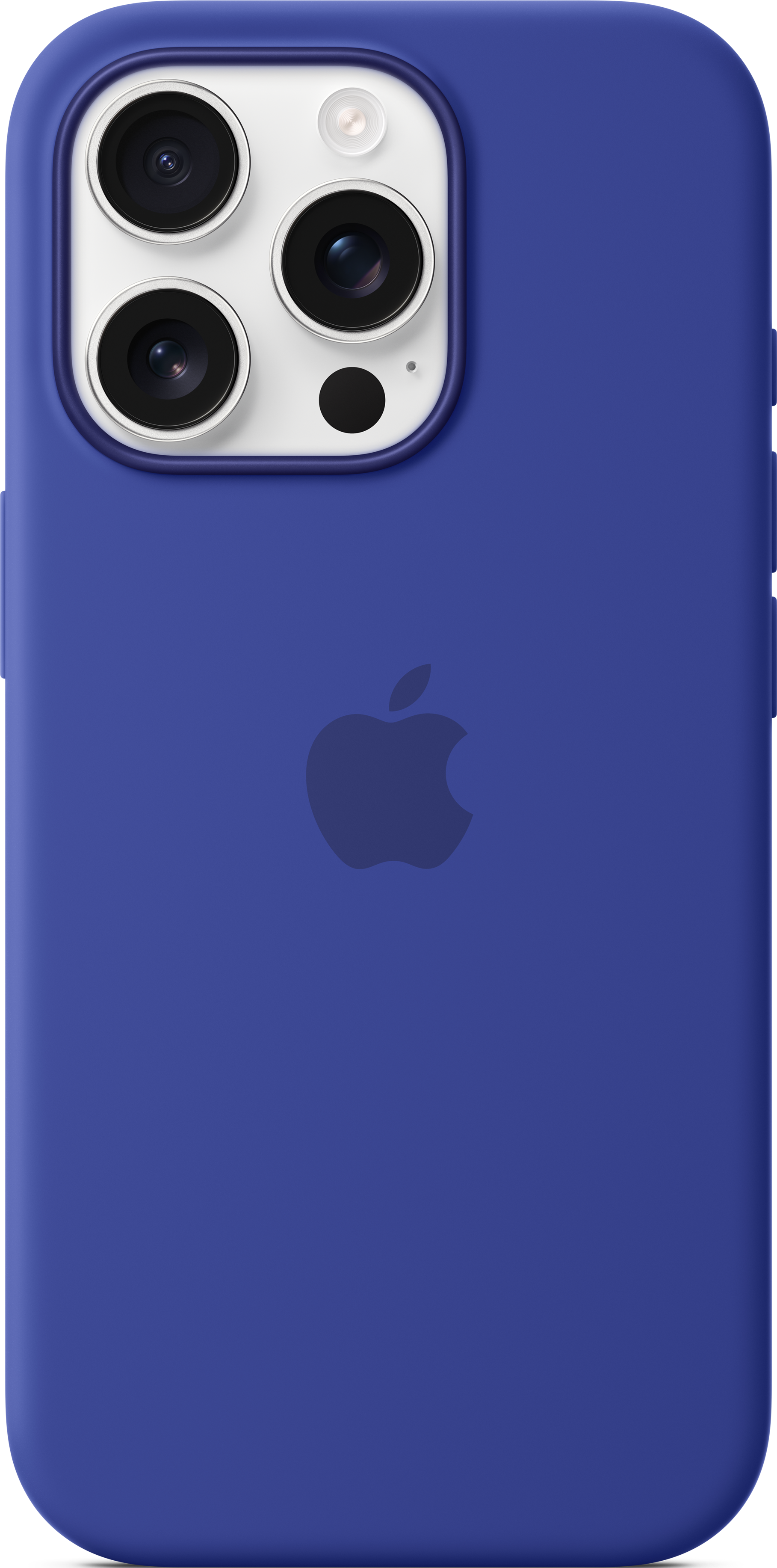 APPLE Coque en silicone avec MagSafe, Coque arrière, Apple, iPhone 16 Pro, Ultramarine