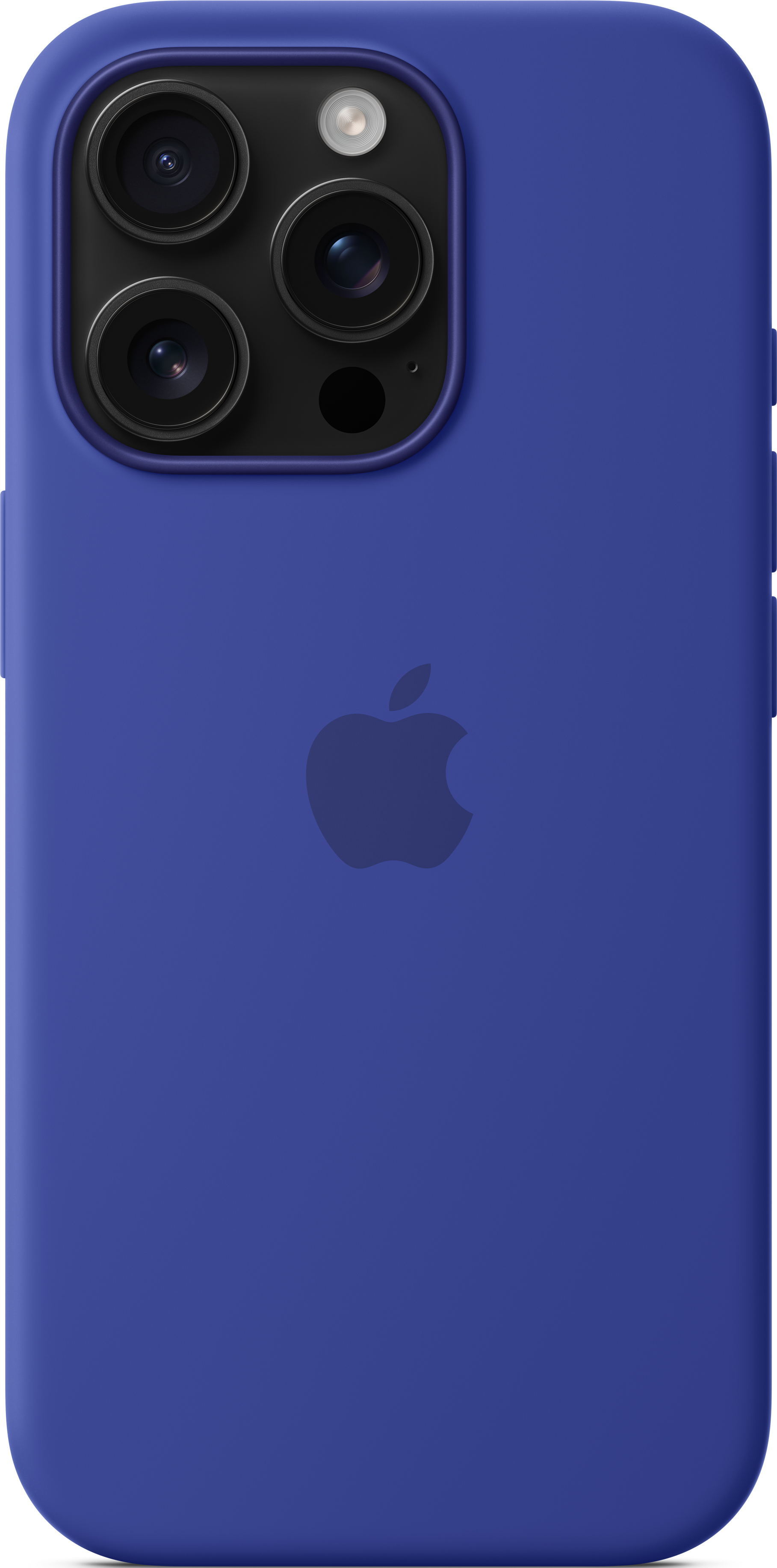 APPLE Coque en silicone avec MagSafe, Coque arrière, Apple, iPhone 16 Pro, Ultramarine