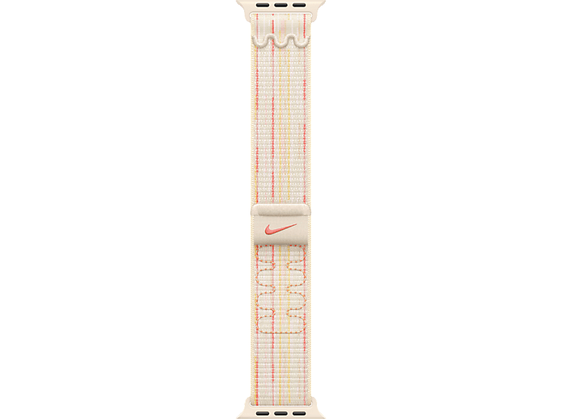 Apple Smartwatch Band 40mm Nike Sport Loop Starlight/pink (mc1q4zm/a)