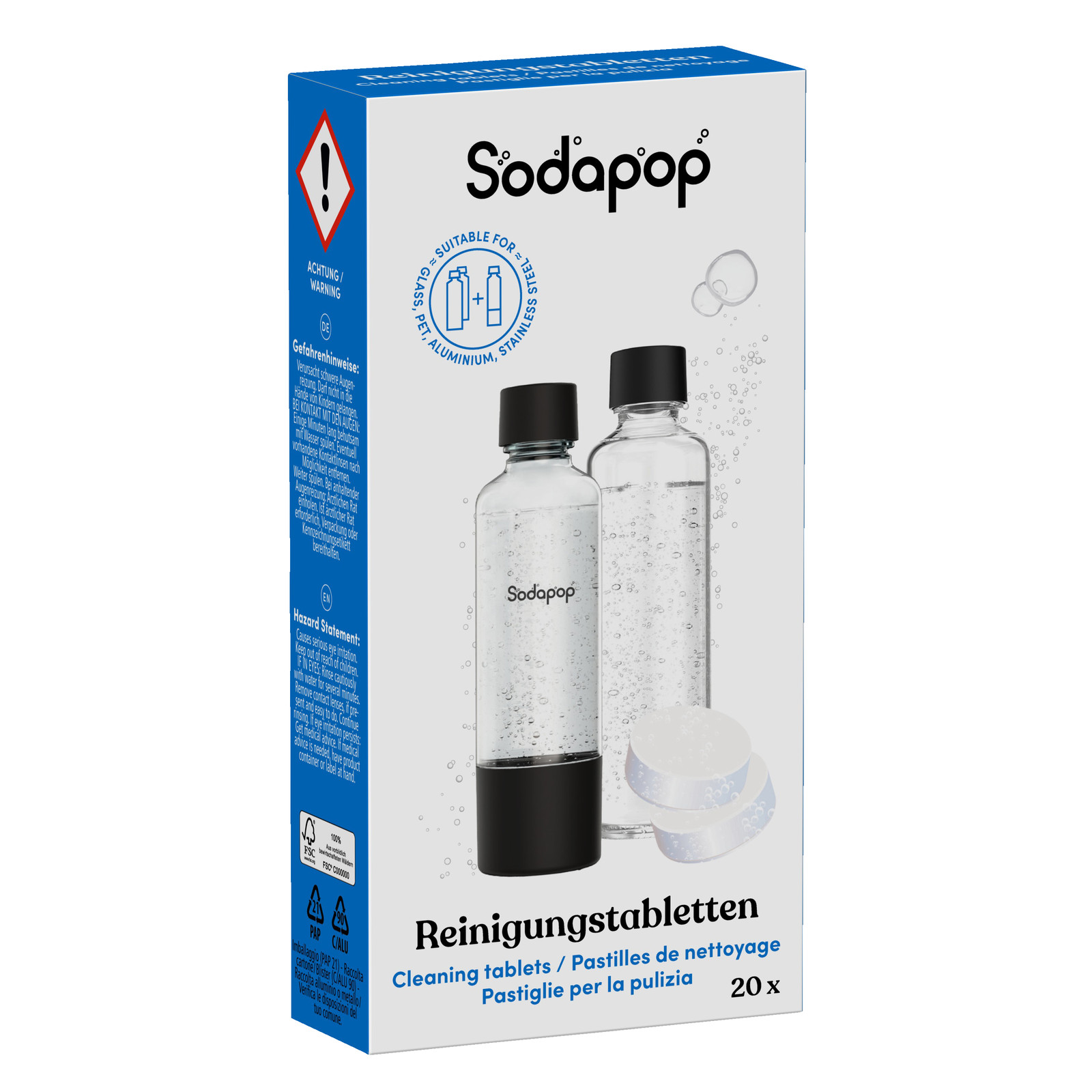 SODAPOP 10031624 - 20 Штук для повторного использования в качестве безделушки и Спрудлерфлаше 2890₽