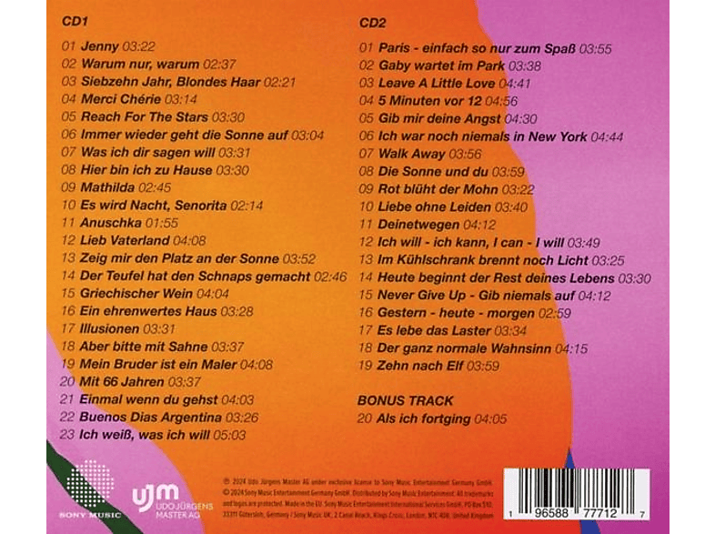 Thumbnail - Udo Jürgens - udo 90 (CD)