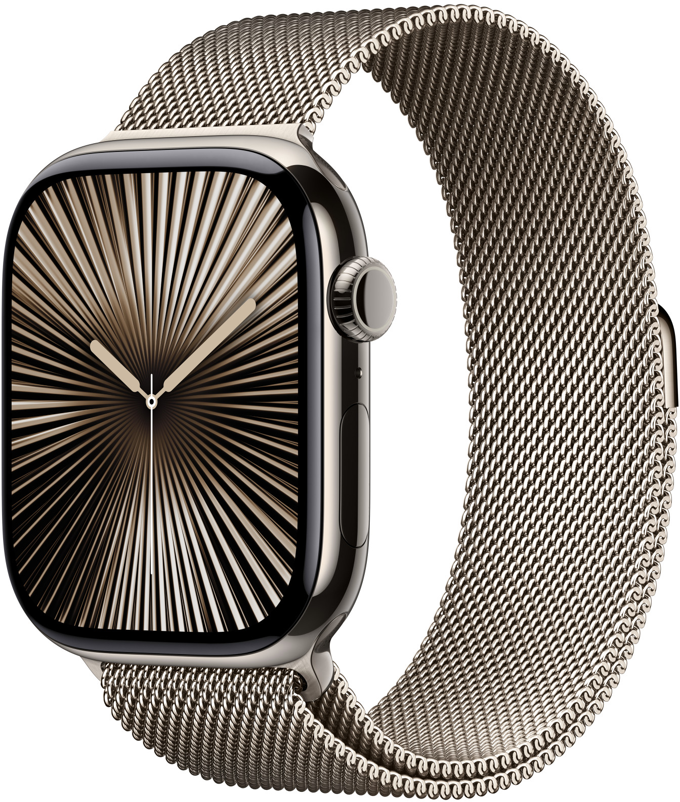APPLE Cinturino in maglia milanese da 46 mm, Fascia da braccio, Apple, Naturale