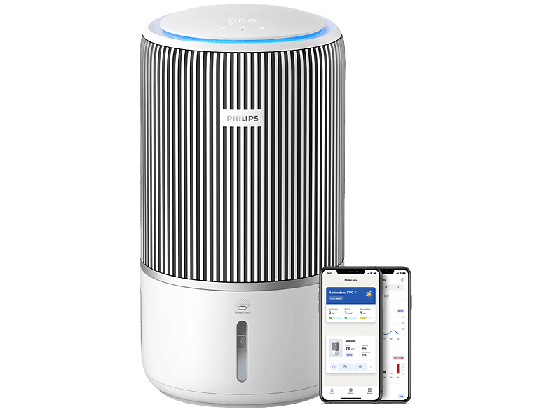 PHILIPS PureProtect Water 3400-serie AC3420/10 2-in-1 Luchtreiniger Wit