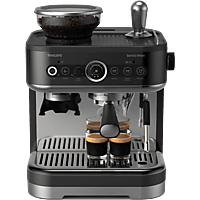 MediaMarkt PHILIPS Barista Brew PSA3218/10 Semi-automatische espressomachine Zwart aanbieding