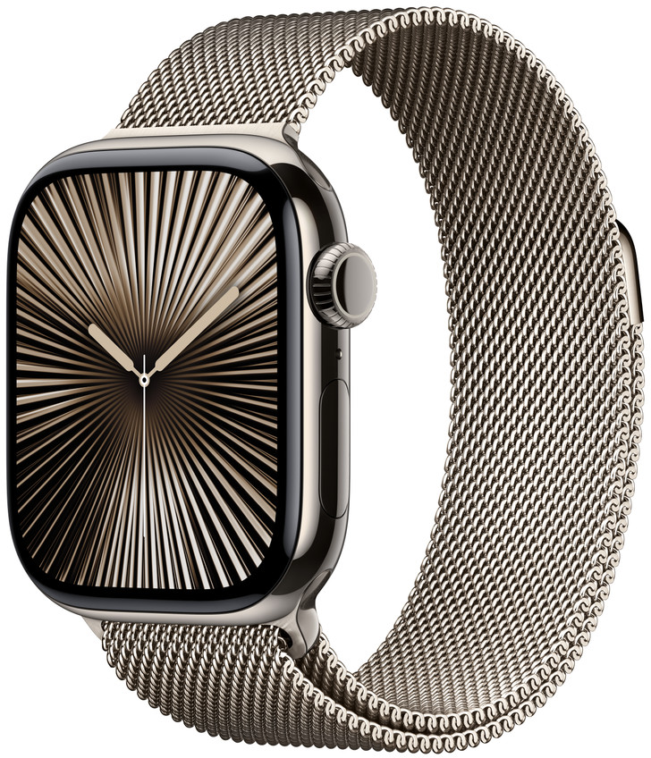 APPLE 42 mm Milanaise, Armband, Apple, Natur