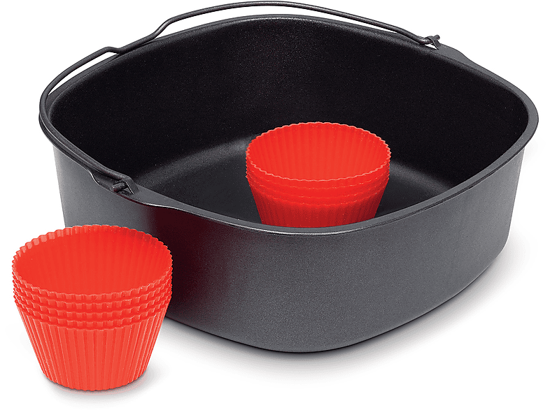 Accessori Friggitrice Philips Kit teglia e muffin per Airfryer da 6.2L Hd9945/01