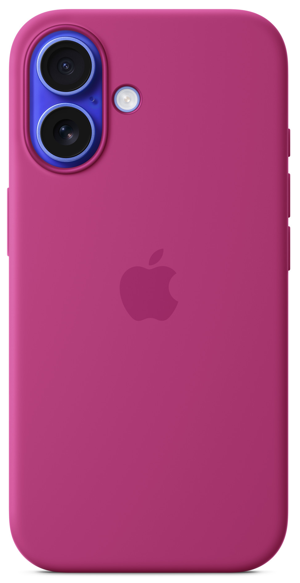APPLE iPhone 16 MagSafe-rögzítésű szilikontok, fukszialila (MYY53ZM/A)