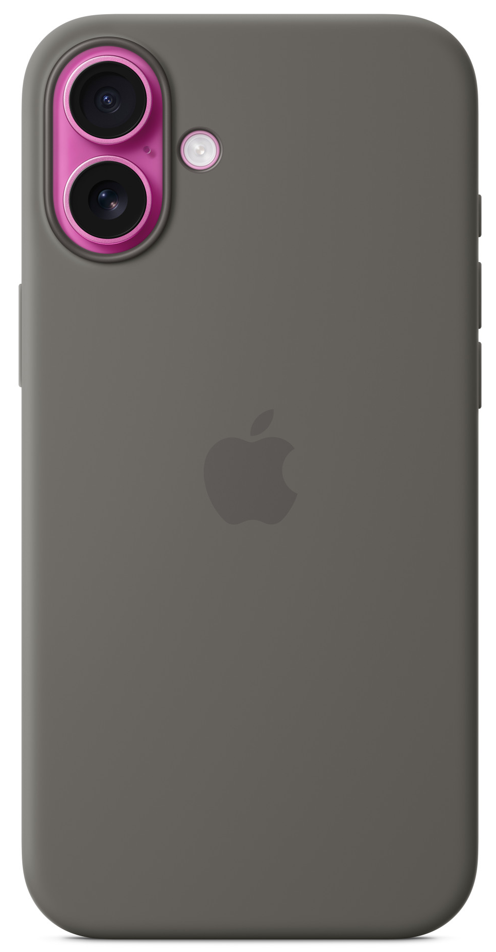 APPLE iPhone 16 Plus MagSafe-rögzítésű szilikontok, kőszürke (MYYC3ZM/A)