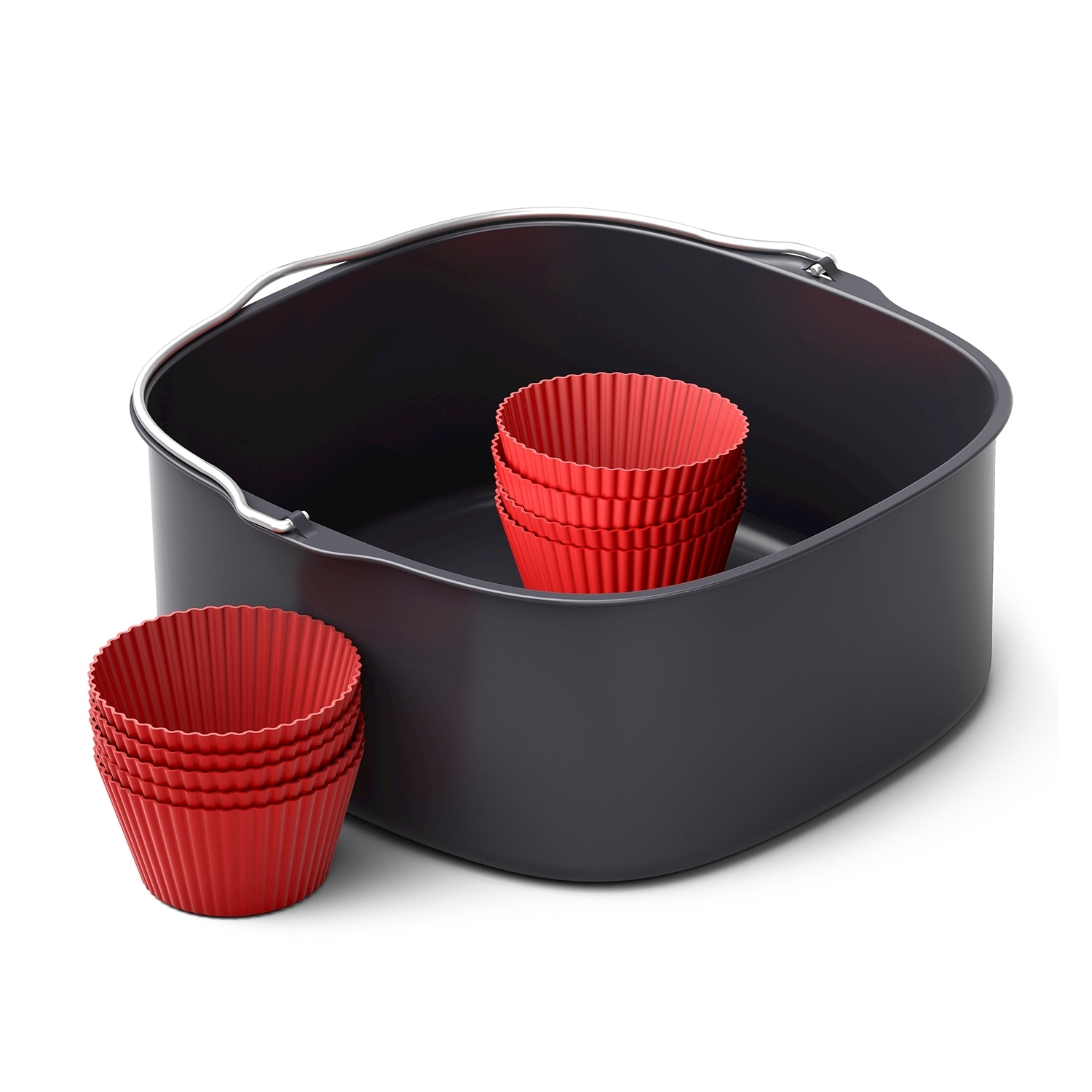 Accessori Friggitrice Philips Kit teglia e muffin per Airfryer da 7.2L Hd9957/00