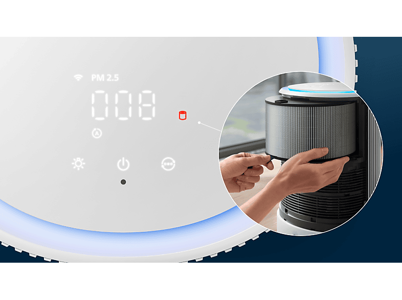 Alapure HEPA-Koolstoffilter geschikt voor Philips NanoProtect FY1413/30