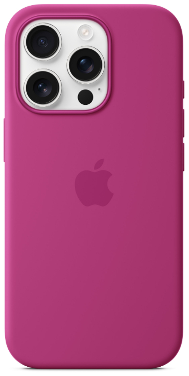 Różowe etui na telefon z logo Apple i modułem aparatu z tyłu.