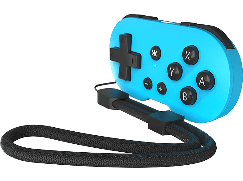 CRKD 1151080 ATOM Controller f. Switch, PC, Mobile/Tablet, Smart TV Sky Blue für Nintendo MAC, Android, iOS