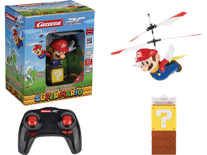 CARRERA RC SUPER MARIO™-FLYING MARIO 2,4GHZ R/C Helikopter, Mehrfarbig ...