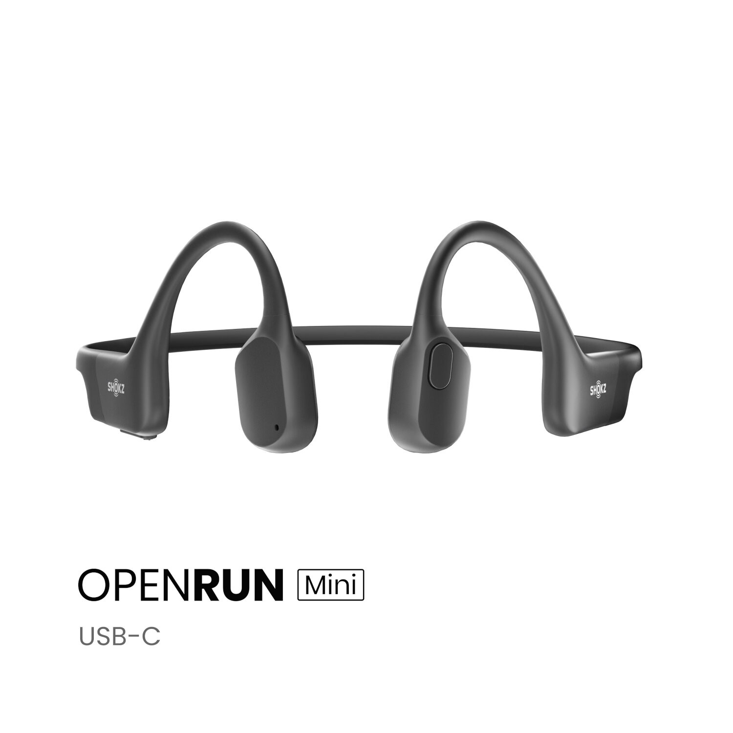 SHOKZ OpenRun Mini USB-C Hoofdtelefoon Zwart | MediaMarkt