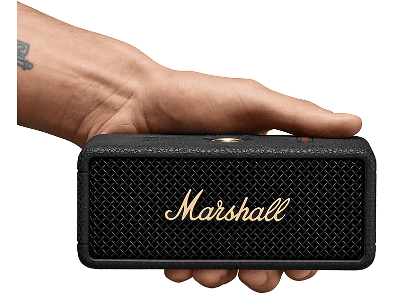 MARSHALL Emberton III speaker BT Black and Brass Bluetooth-speaker