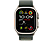 APPLE Watch 49 mm-es zöld Terep pánt – M/L – natúr titán (MXTP3ZM/A)