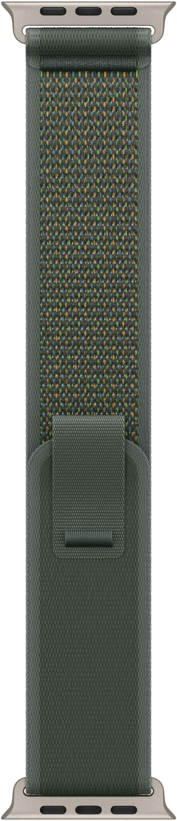 APPLE Watch 49 mm-es zöld Terep pánt – S/M fekete titán (MYQ33ZM/A)