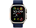 APPLE Watch 49 mm-es kék Terep pánt – S/M – natúr titán (MXTT3ZM/A)