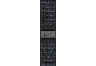 APPLE Watch 42 mm-es fekete-kék Nike sportpánt (MYJA3ZM/A)