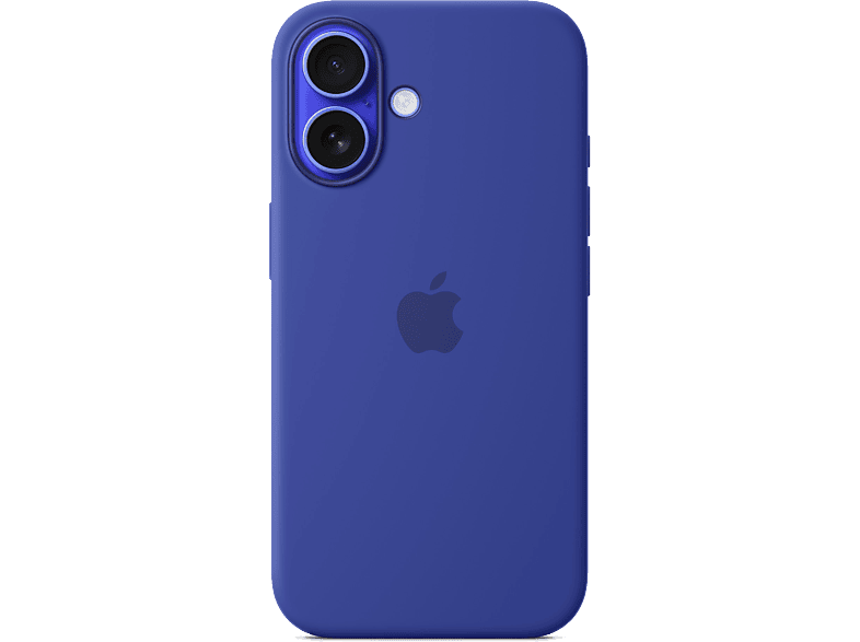 Apple Funda de silicona con MagSafe para iPhone 16, Azul ultramar