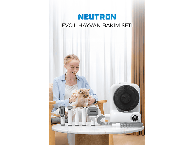NEUTRON Profesyonel Evcil Hayvan Bakım Seti Fiyat & Özellik