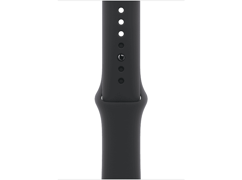 APPLE Watch 46 mm-es fekete sportszíj - M/L (MXM43ZM/A)