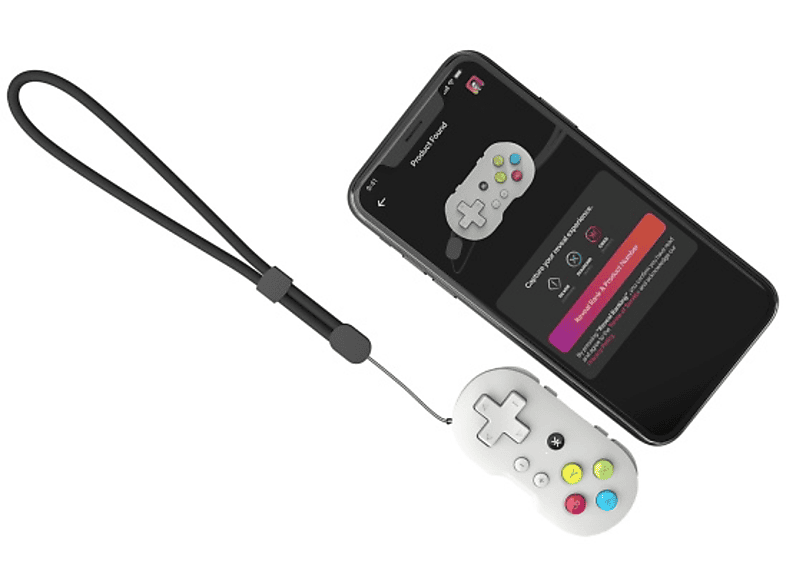 Plaion Atom Controller (For Switch, PC, Mobile/Tablet, & Smart TV Gaming) (Pal Grey) — Foto 2 von 4