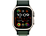 APPLE Watch 49 mm-es sötétzöld Alpesi pánt – S – natúr titán (MXMU3ZM/A)