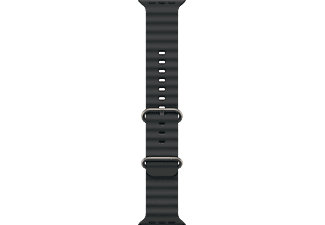 APPLE Watch 49 mm-es fekete Óceán szíj – natúr titán (MXTL3ZM/A)