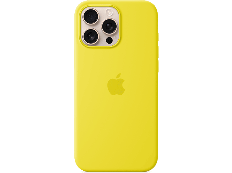 Apple Funda de silicona con MagSafe para iPhone 16 Pro Max, Amarillo carambola