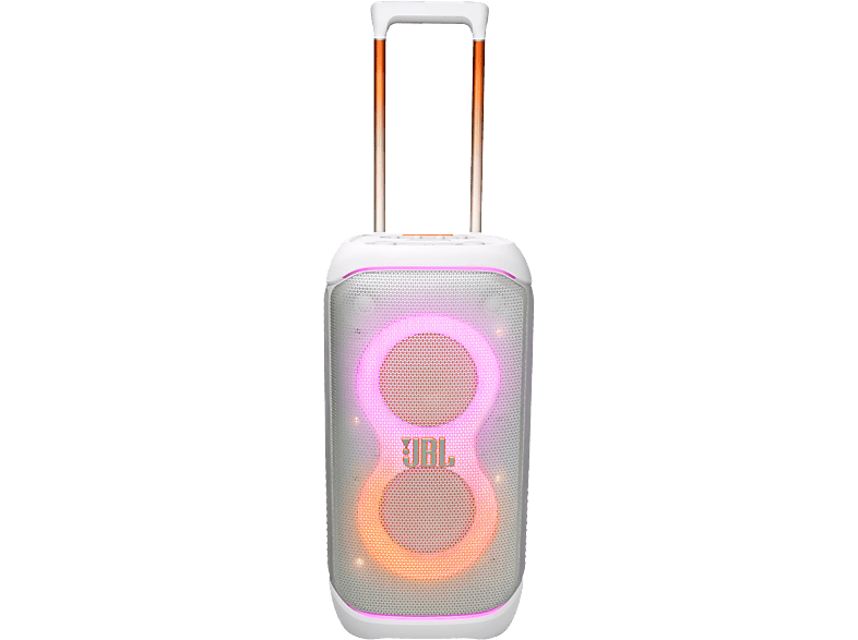 JBL Draagbare Bluetooth feestluidspreker PartyBox Stage 320 op wielen Wit - Sono DJ luidspreker | fnac België