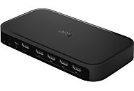 Appareil Hue noir. Il possède plusieurs ports HDMI sur un côté.