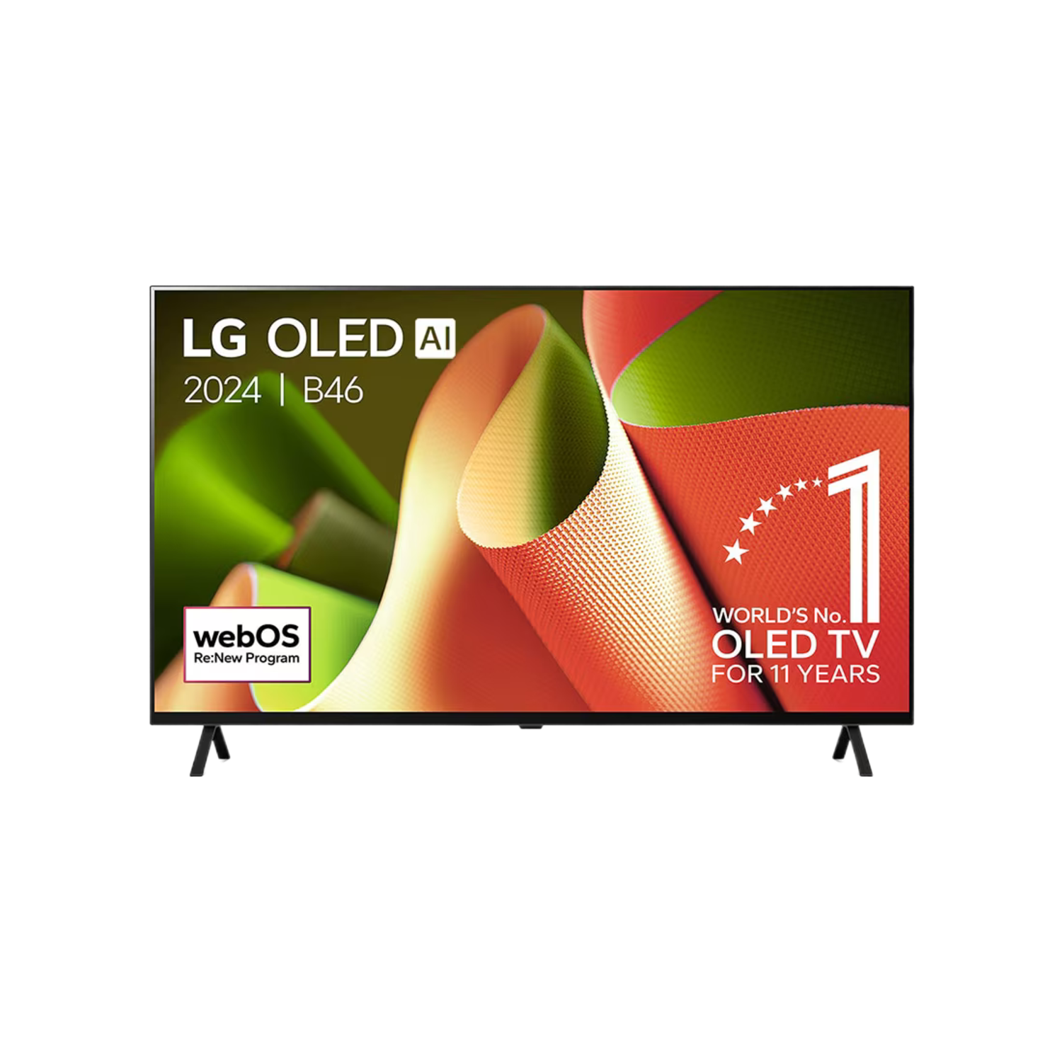 TV LG OLED avec cadre noir. Avec WebOS et World's No. 1 OLED TV depuis 11 ans.