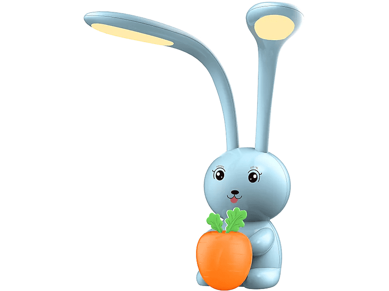 Lampka biurkowa LED MAXCOM ML4910 Charlie z lampką nocną Niebieski – zdjęcie 2