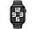 APPLE Watch SE 2024 GPS + Cellular, 40mm, éjfekete alumíniumtok, éjfekete sportszíj - M/L (MXGD3QH/A)