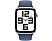 APPLE Watch SE 2024 GPS + Cellular, 40mm, ezüstszínű alumíniumtok, denimszínű sportszíj - M/L (MXGG3QH/A)