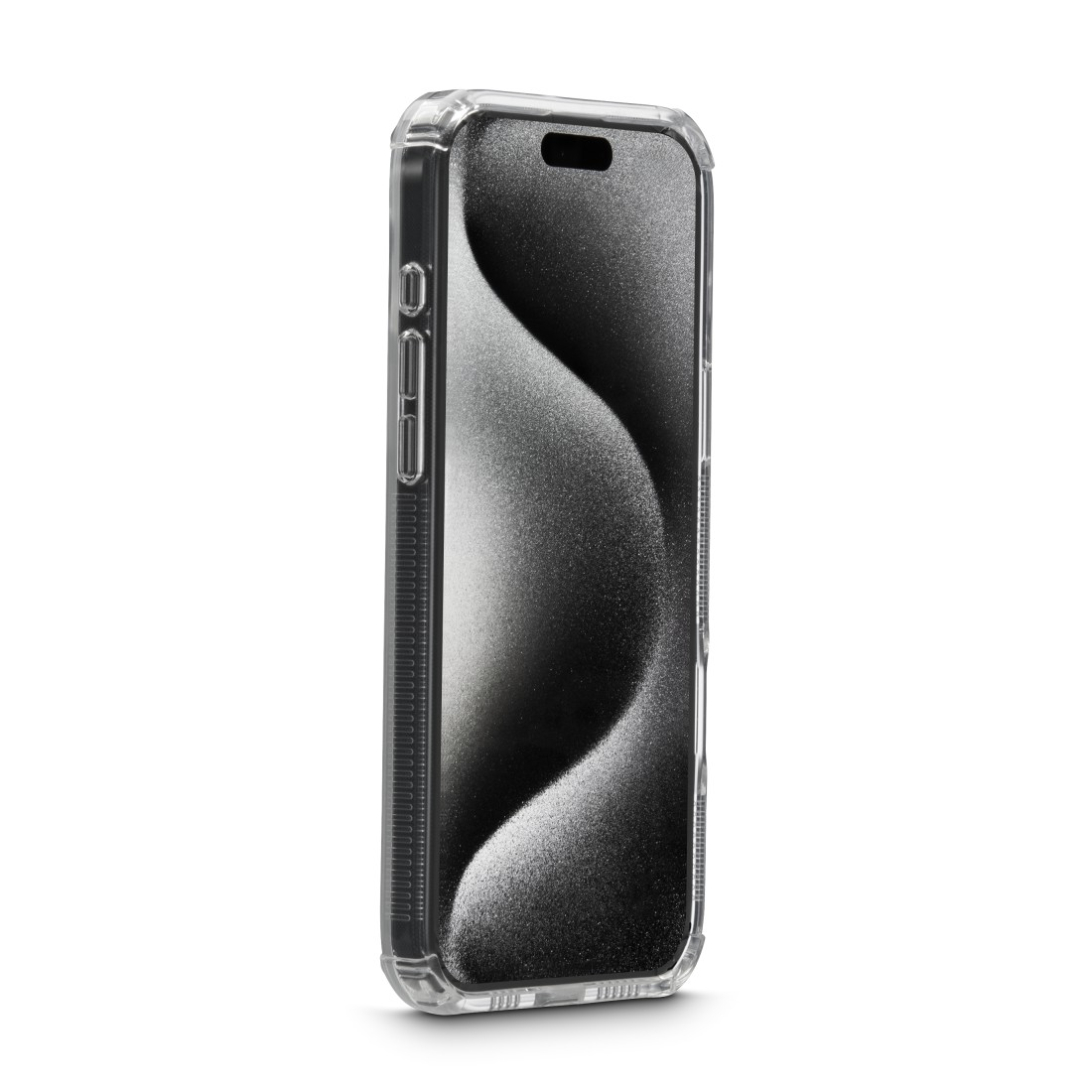 Handyhülle mit einem Telefon darin. Das Telefon ist in der Hülle.
