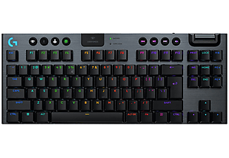 LOGITECH G G915 X Lightspeed Kablosuz Oyuncu Klavyesi (US Layout-Tactile) Siyah