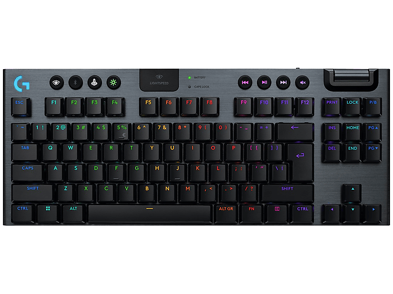 LOGITECH G G915 X Lightspeed Kablosuz Oyuncu Klavyesi (US Layout-Tactile) Siyah