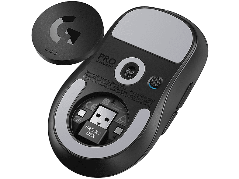LOGITECH G Pro X Superlight 2 Dex Kablosuz Oyuncu Mouse Siyah