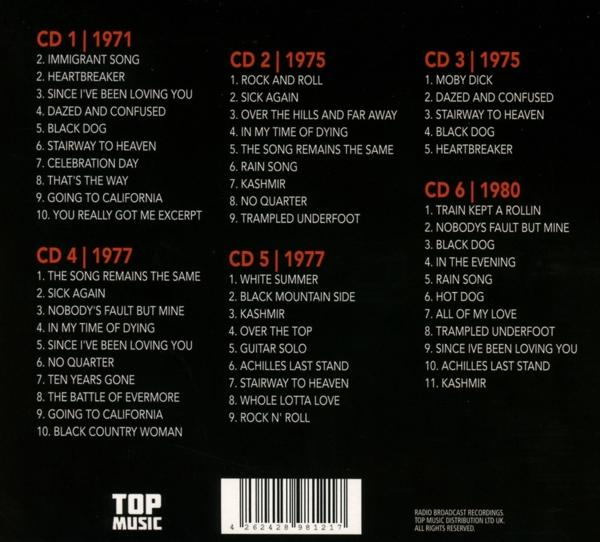 Album-Trackliste: CDs mit Songtiteln und Albumdetails.