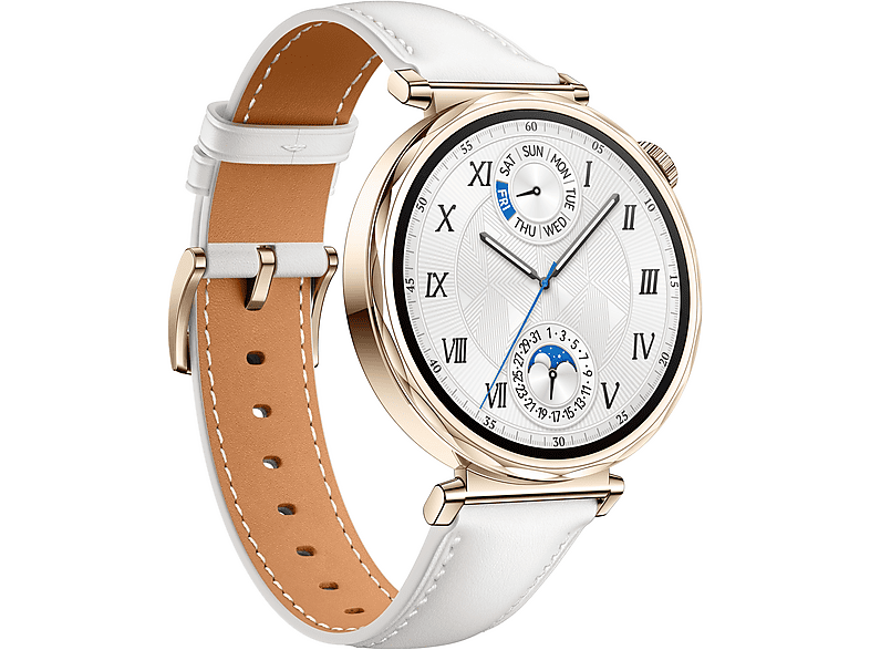 Huawei watch GT 5 41mm, White Leather; Smart Watch — Foto 4 von 4