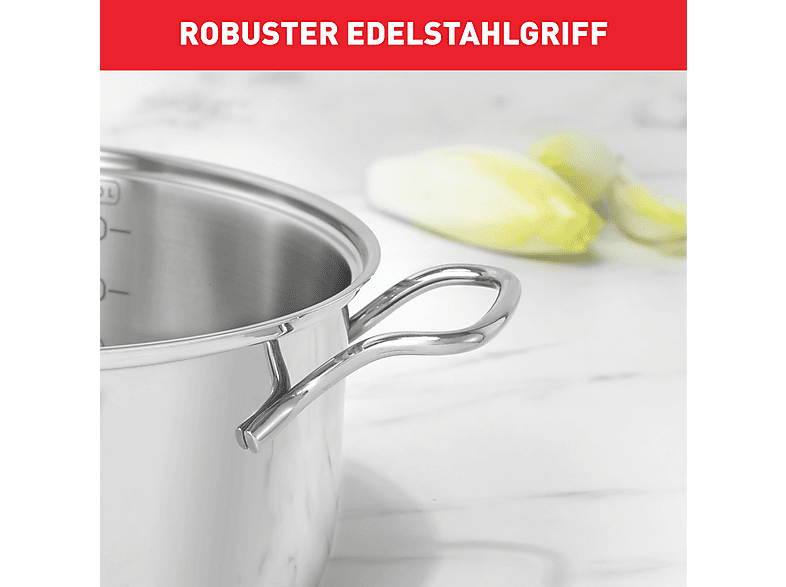 TEFAL B864S7 Intuition 7-tlg. Topfset Edelstahl