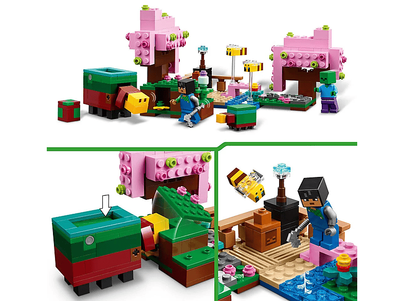 LEGO MINECRAFT 21260 Wiśniowy ogród – zdjęcie 2