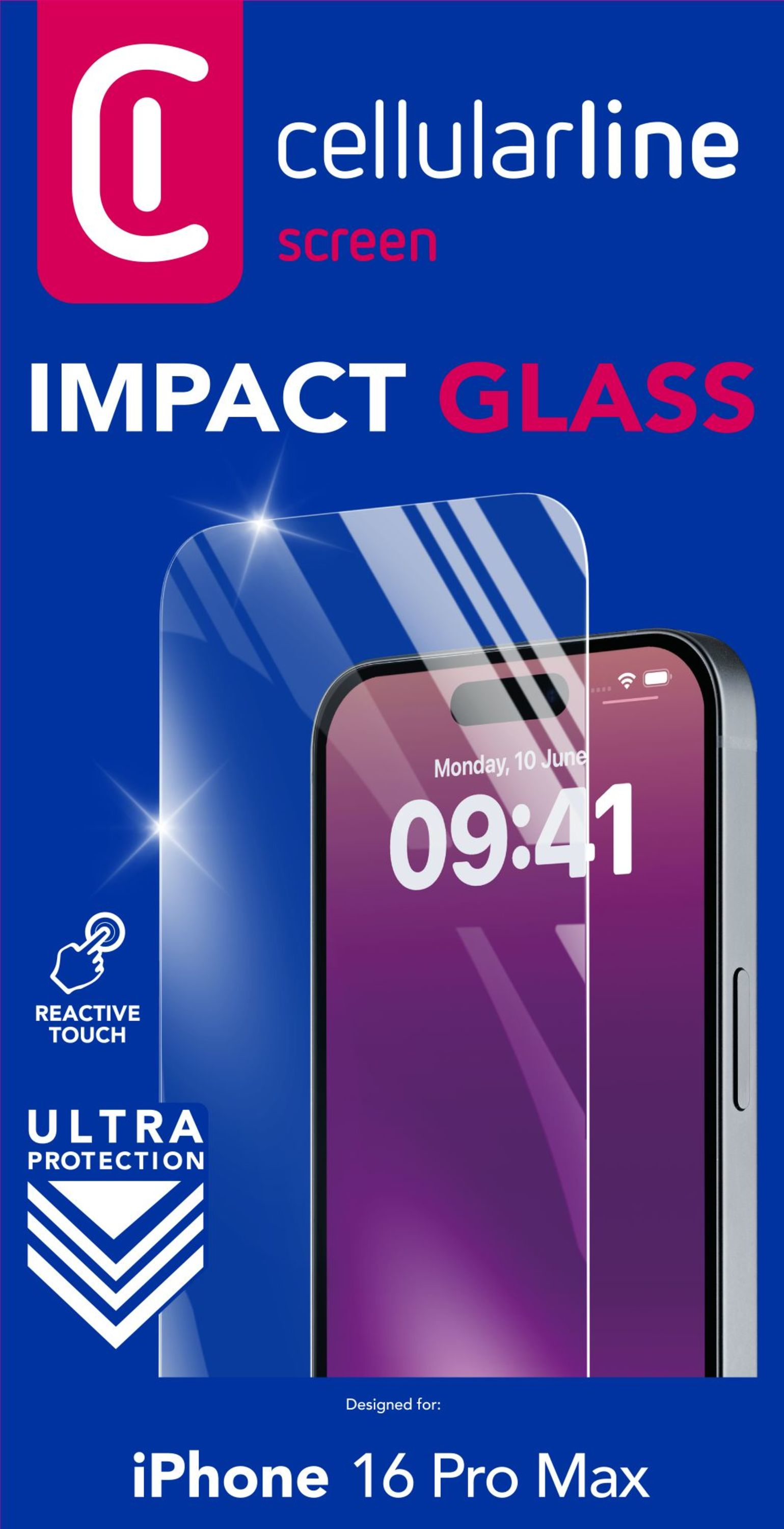 Protecteur d'écran avec téléphone. Verre impact, tactile réactif et ultra protection.