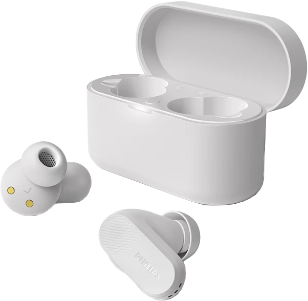 PHILIPS TAT3509WT TWS Bluetooth fülhallgató mikrofonnal, fehér