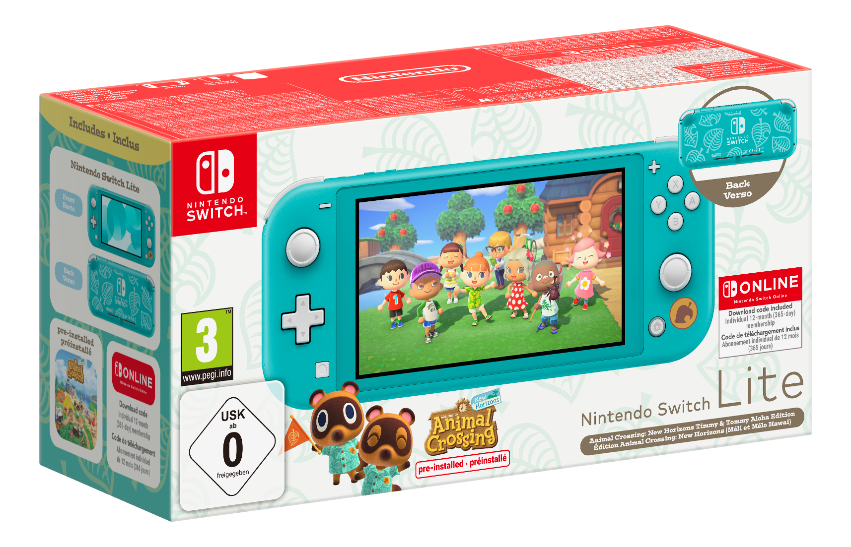 NINTENDO Switch Lite | Animal Crossing: New Horizons - Nepp-und
