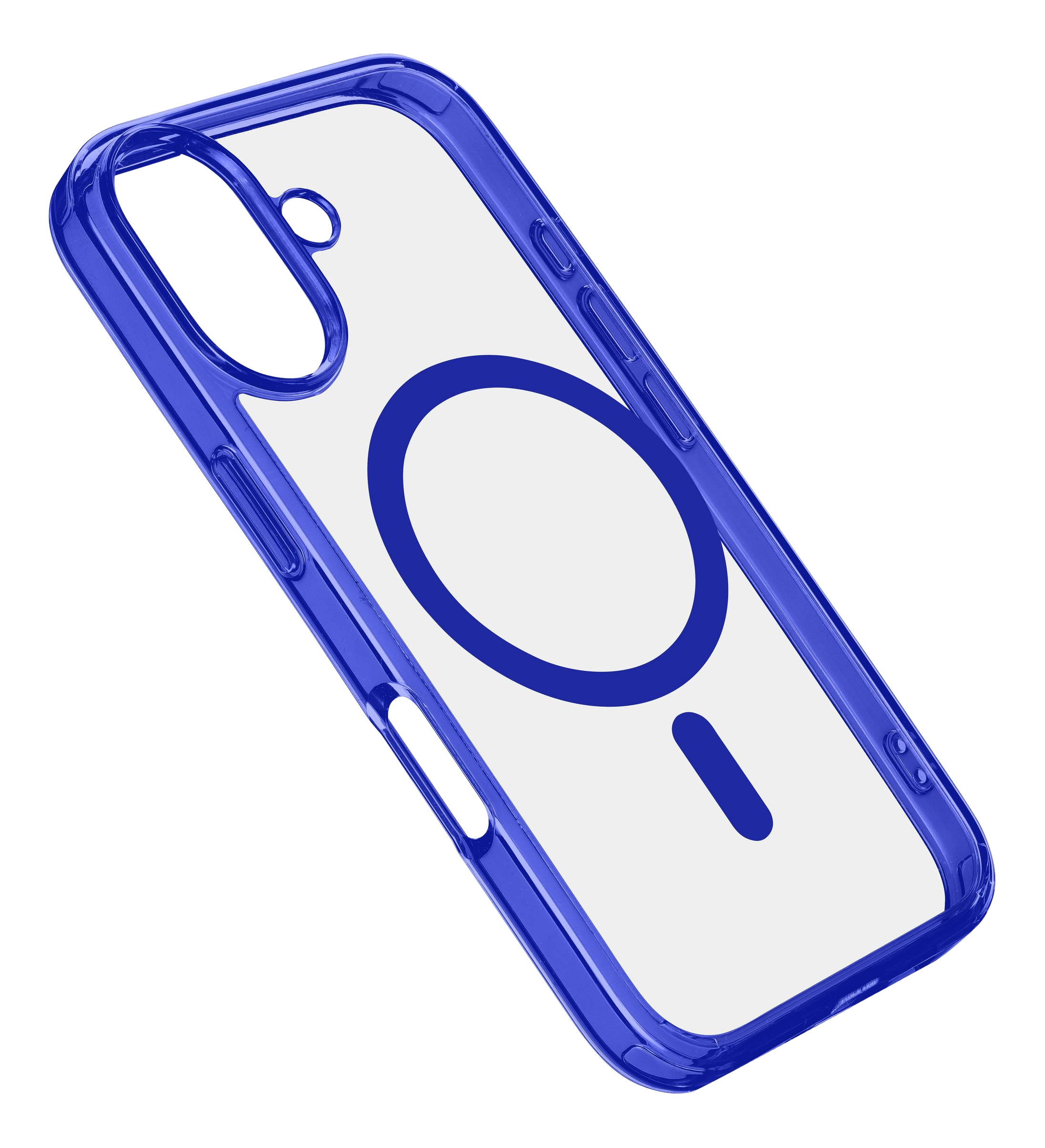 BABACO Custodia per telefono trasparente Ultra Hybrid con SILVER Telaio